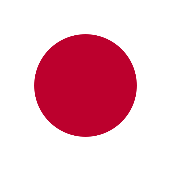 Flag of Japan for language selection